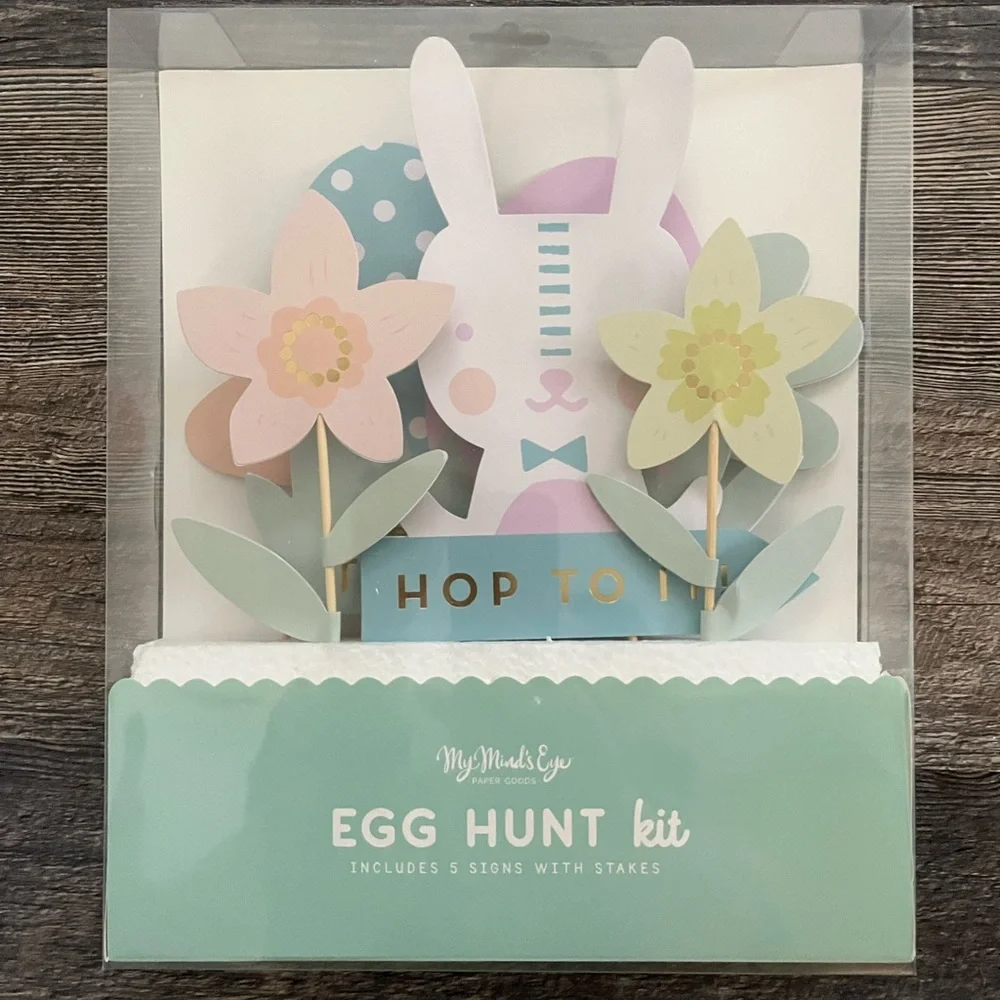 My Minds Eye! “Egg Hunt Kit” Easter Spring! Brand New! - Picture 5 of 5